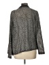 Dana Buchman Chevron-herringbone Gray Blazer Size L - photo 2