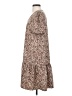 A New Day 100% Polyester Animal Print Brown Casual Dress Size S - photo 5