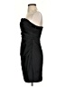 Express Solid Black Cocktail Dress Size 2 - photo 5