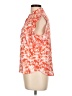 Kut from the Kloth Orange Short Sleeve Blouse Size L - photo 5