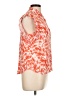 Kut from the Kloth Orange Short Sleeve Blouse Size L - photo 4