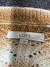 Ann Taylor LOFT Chevron-herringbone Tan Pullover Sweater Size L - photo 7