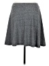 Express Outlet Solid Gray Casual Skirt Size M - photo 2