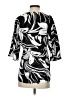 Charlotte Russe 100% Polyester Black 3/4 Sleeve Blouse Size S - photo 2
