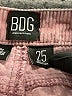 BDG 100% Cotton Chevron-herringbone Purple Casual Pants Size 25 waist - photo 7