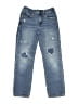 Old Navy Hearts Blue Jeans Size 8 - photo 1