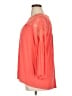 Hannah Orange 3/4 Sleeve Blouse Size XL - photo 5