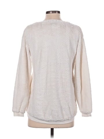Eyelash Couture Pullover Sweater (view 2)