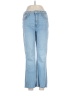 Zara Hearts Blue Jeans Size 8 - photo 1