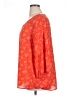 Collective Concepts 100% Polyester Orange 3/4 Sleeve Blouse Size 1X - photo 5
