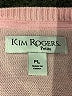 Kim Rogers 100% Cotton Stripes Pink Pullover Sweater Size L (petite) - photo 7