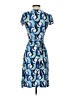 Boden Paisley Blue Casual Dress Size 2R - photo 1