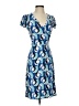 Boden Paisley Blue Casual Dress Size 2R - photo 2