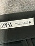 Zara Solid Black Casual Skirt Size L - photo 4