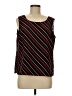 Studio 1 100% Polyester Black Sleeveless Top Size 8 - photo 1