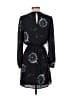 Express 100% Polyester Tie-dye Black Casual Dress Size XS - photo 2