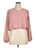Nine Britton 100% Polyester Pink 3/4 Sleeve Top Size XL - photo 1