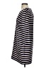 J.Crew 100% Polyester Stripes Black Casual Dress Size 2 - photo 4