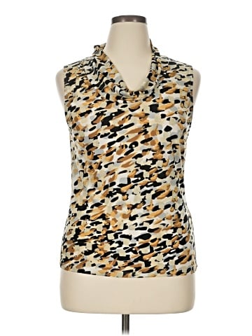 Tahari by ASL Sleeveless Blouse (view 1)
