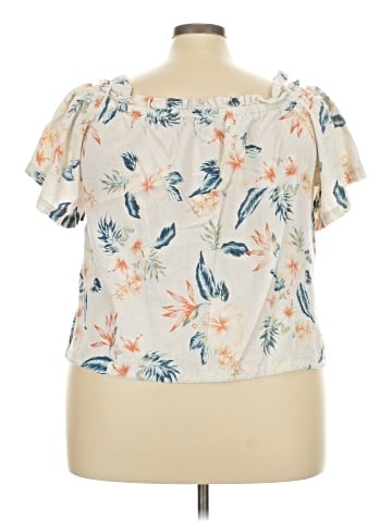 STITCH STAR Short Sleeve Blouse (view 2)