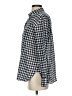 J.Crew Checkered-gingham Blue Long Sleeve Button-Down Shirt Size 4 - photo 5