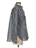 J.Crew Checkered-gingham Blue Long Sleeve Button-Down Shirt Size 4 - photo 4