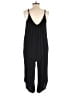 Shinestar 100% Rayon Solid Black Jumpsuit Size S - photo 2