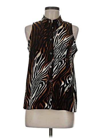 Carmen Carmen Marc Valvo Sleeveless Blouse (view 1)