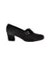 Karen Scott 100% Leather Black Heels Size 6 1/2 - photo 1