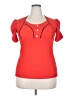 Unbranded Red Short Sleeve Top Size 3X - photo 1
