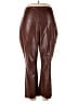 Lyssé 100% Polyurethane Brown Casual Pants Size 2X - photo 1