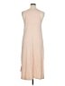 FLX Solid Tan Casual Dress Size XL - photo 2