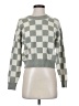 Sincerely Jules Checkered-gingham Gray Pullover Sweater Size XS - photo 1