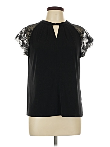 Worthington Short Sleeve Blouse (view 1)