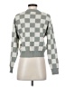 Sincerely Jules Checkered-gingham Gray Pullover Sweater Size XS - photo 2
