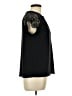 Worthington Black Short Sleeve Blouse Size L - photo 4
