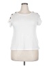 Star Vixen White Short Sleeve Top Size 3X - photo 1