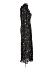 IRO 100% Polyester Animal Print Black Casual Dress Size EU (FR) 44 / US 12 - photo 4