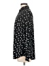 Merona 100% Polyester Polka Dots Black Long Sleeve Blouse Size M - photo 5
