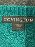 Covington 100% Acrylic Solid Teal Pullover Sweater Size M - photo 7