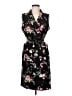Calvin Klein Floral Black Casual Dress Size 8 - photo 1