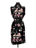 Calvin Klein Floral Black Casual Dress Size 8 - photo 2