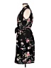 Calvin Klein Floral Black Casual Dress Size 8 - photo 5