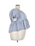 Old Navy 100% Cotton Blue Short Sleeve Blouse Size 3X - photo 4