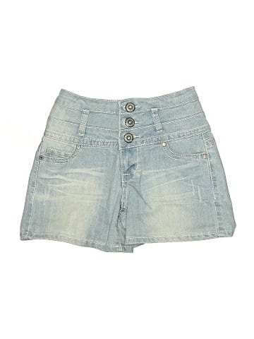 Blue Asphalt Denim Shorts (view 1)