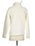 Sabrina Lauren 100% Polyester Solid Ivory Jacket Size S - photo 2