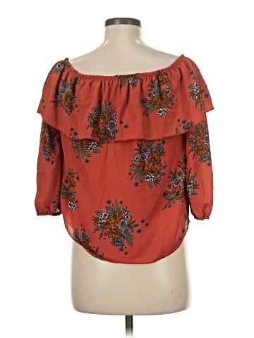 E&M Collection 3/4 Sleeve Blouse (view 2)