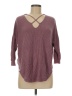 Express Burgundy Pullover Sweater Size M - photo 1