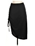 Open Edit Solid Black Casual Skirt Size M - photo 2