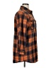 Unbranded Plaid Orange 3/4 Sleeve Blouse Size 1X - photo 4